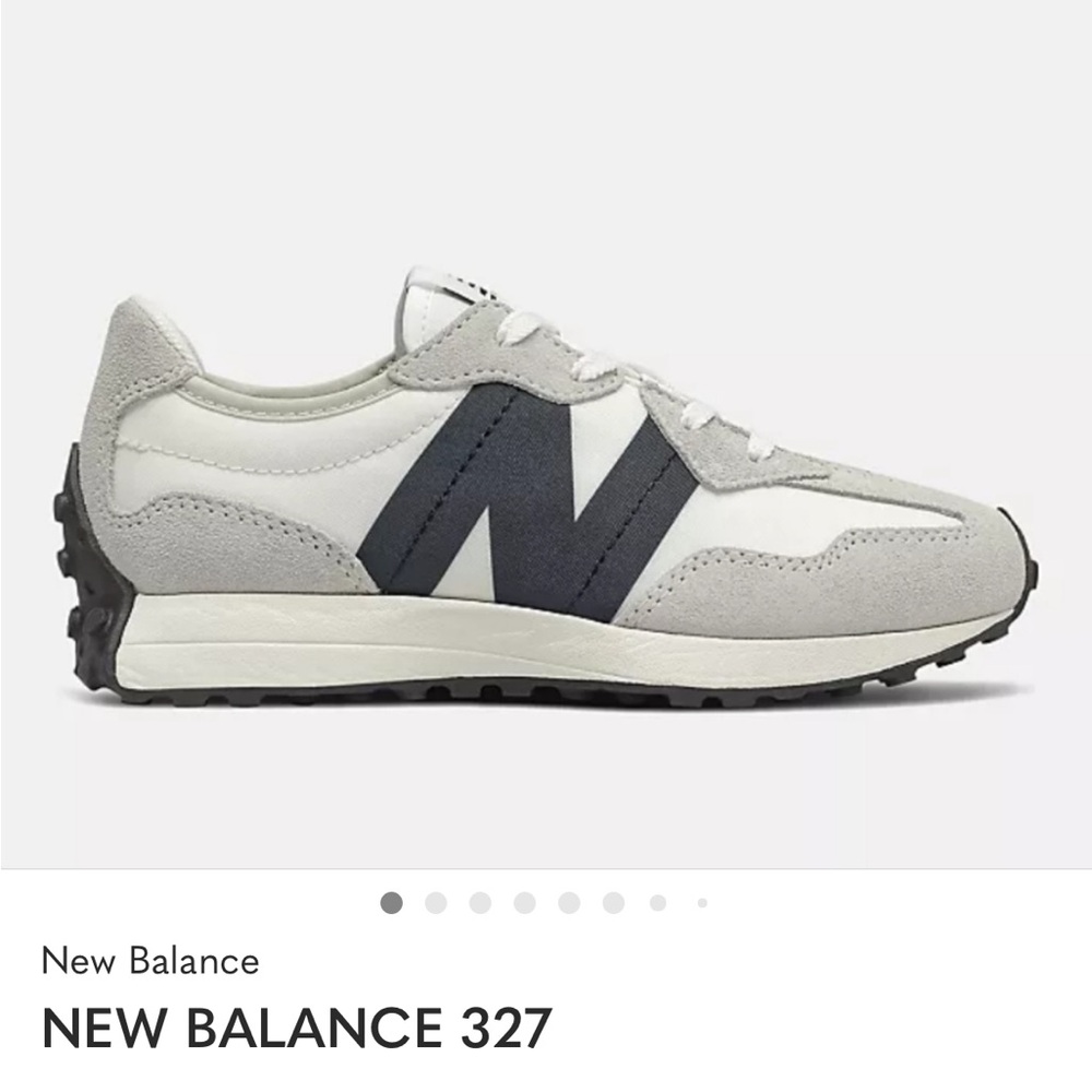 New Balance 327 Women's Sneakers - Gray, White, and Black